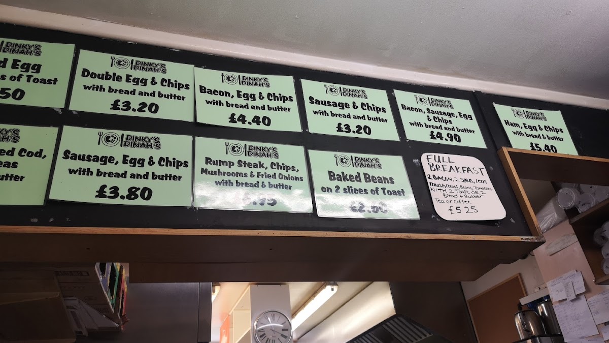 Dinkys Dinahs Menu - Image 5